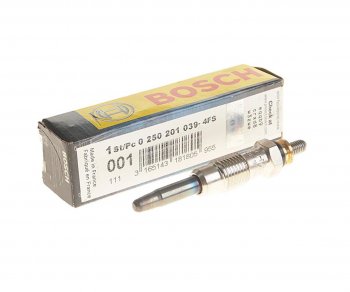 999 р. Свеча накаливания BOSCH BOSCH 0250201039  с доставкой в г. Майкоп. Увеличить фотографию 1