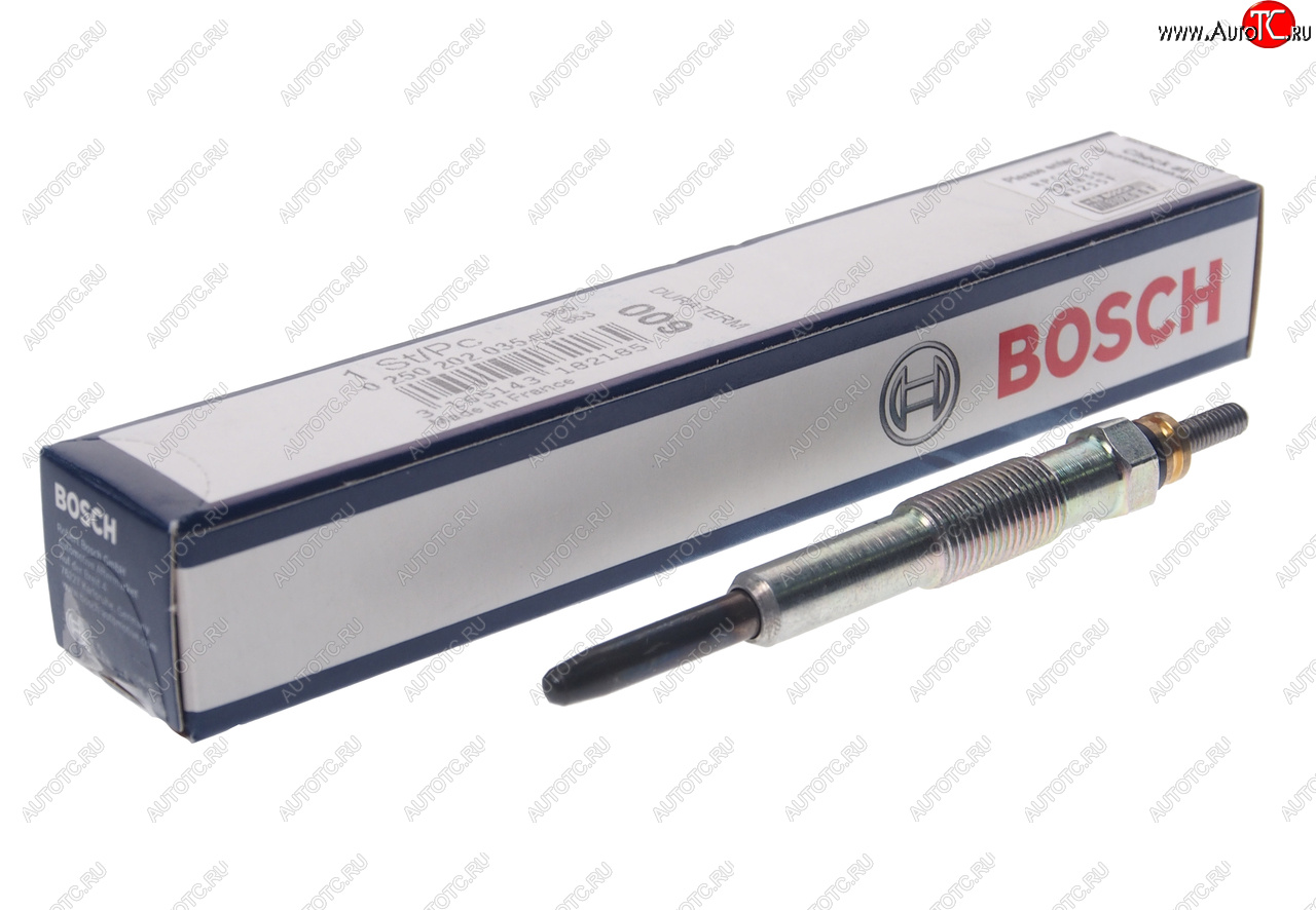1 279 р. Свеча накаливания BOSCH BOSCH 0250202035  с доставкой в г. Майкоп