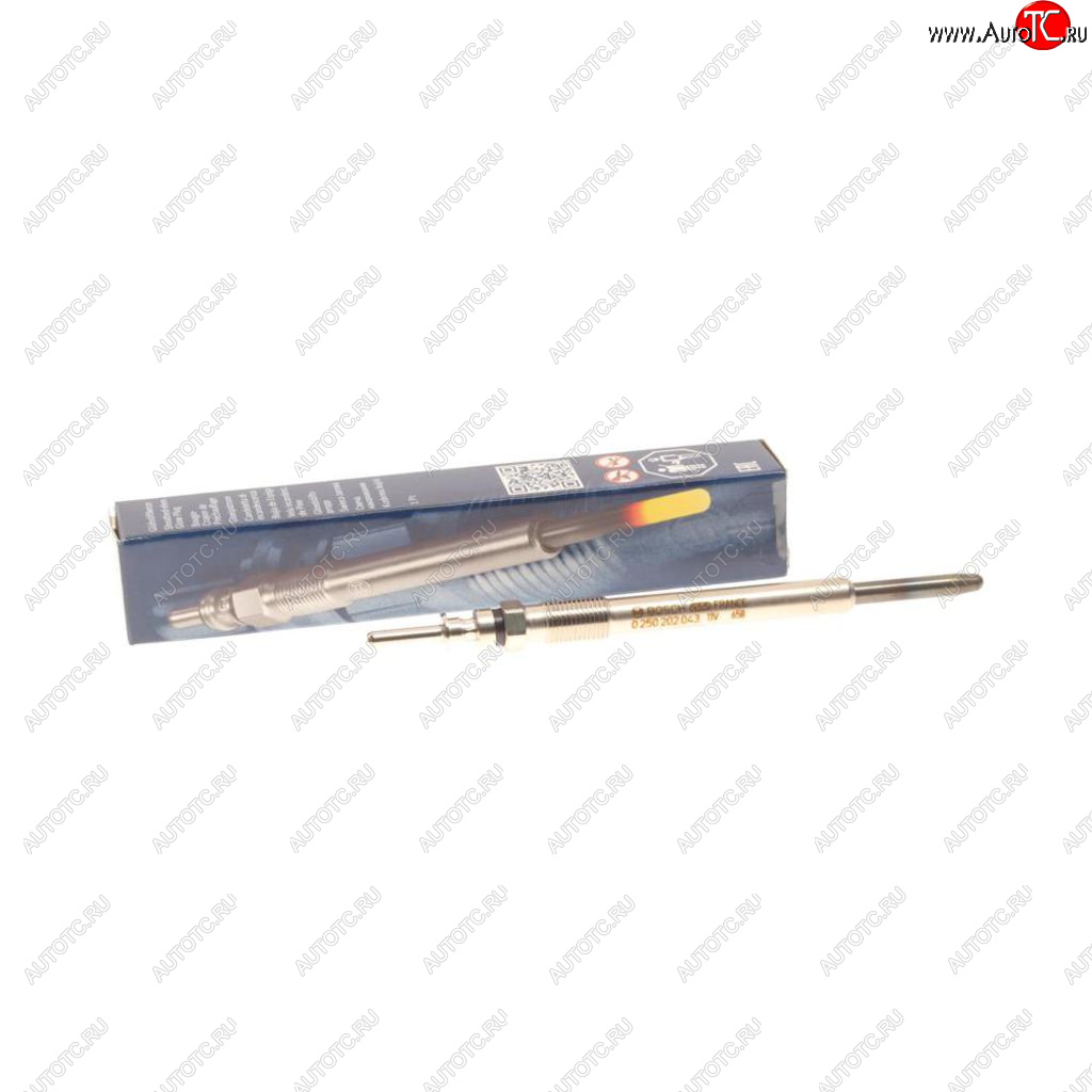 1 229 р. Свеча накаливания OPEL Astra,Vectra,Zafira (02-) BOSCH BOSCH 0250202043  с доставкой в г. Майкоп