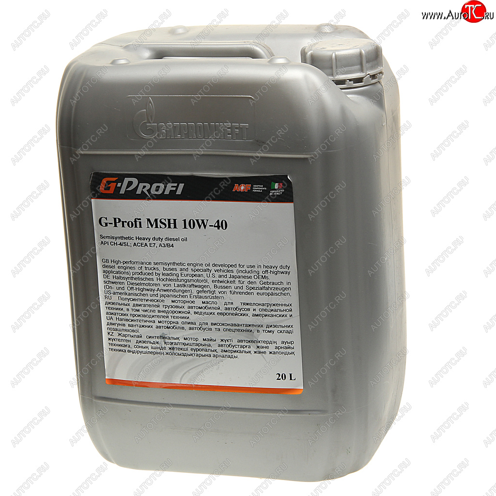 7 499 р. Масло дизельное G-PROFI MSH CH-4SL 10W40 псинт.20л G-ENERGY GAZPROMNEFT 0253130325  с доставкой в г. Майкоп