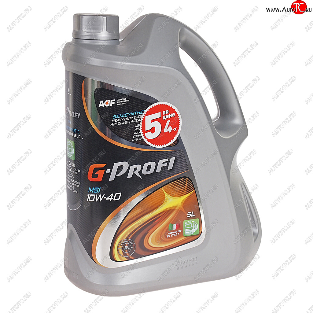 2 189 р. Масло дизельное G-PROFI MSI CI-4E5 10W40 псинт.5л G-ENERGY GAZPROMNEFT 0253133690  с доставкой в г. Майкоп