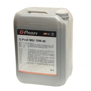 4 299 р. Масло дизельное G-PROFI MSI CI-4E5 10W40 псинт.10л G-ENERGY GAZPROMNEFT 0253142020  с доставкой в г. Майкоп. Увеличить фотографию 1
