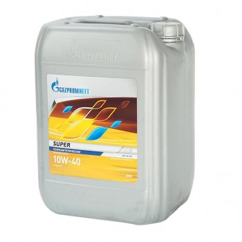 6 399 р. Масло моторное SUPER SGCD 10W40 псинт.20л GAZPROMNEFT GAZPROMNEFT 0253142144  с доставкой в г. Майкоп. Увеличить фотографию 1