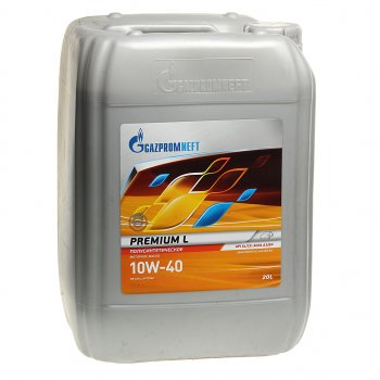 6 699 р. Масло моторное Premium L SLCF 10W40 псинт.20л17.83кг GAZPROMNEFT GAZPROMNEFT 0253142213  с доставкой в г. Майкоп. Увеличить фотографию 1