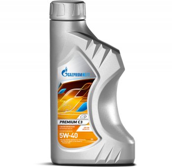 859 р. Масло моторное Premium C3SN 5W40 синт.1л GAZPROMNEFT GAZPROMNEFT 0253142232  с доставкой в г. Майкоп. Увеличить фотографию 1