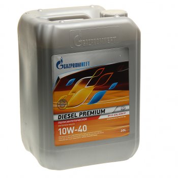 4 199 р. Масло дизельное DIESEL PREMIUM CI-4SLE7E5 10W40 псинт.10л9.23кг GAZPROMNEFT GAZPROMNEFT 0253142307  с доставкой в г. Майкоп. Увеличить фотографию 1