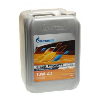4 089 р. Масло дизельное DIESEL PRIORITET CH-4SJ 10W40 псинт.10л9.23кг GAZPROMNEFT GAZPROMNEFT 0253142308  с доставкой в г. Майкоп. Увеличить фотографию 1