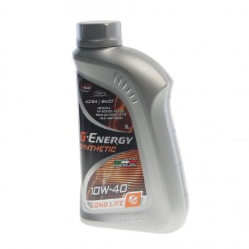 599 р. Масло моторное Synthetic Long Life SNCFA3B4 10W40 синт.1л G-ENERGY GAZPROMNEFT 0253142394  с доставкой в г. Майкоп. Увеличить фотографию 1