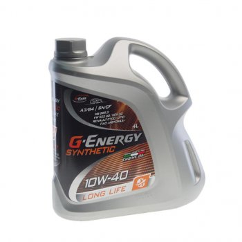 2 199 р. Масло моторное Synthetic Long Life SNCFA3B4 10W40 синт.4л G-ENERGY GAZPROMNEFT 0253142395  с доставкой в г. Майкоп. Увеличить фотографию 1