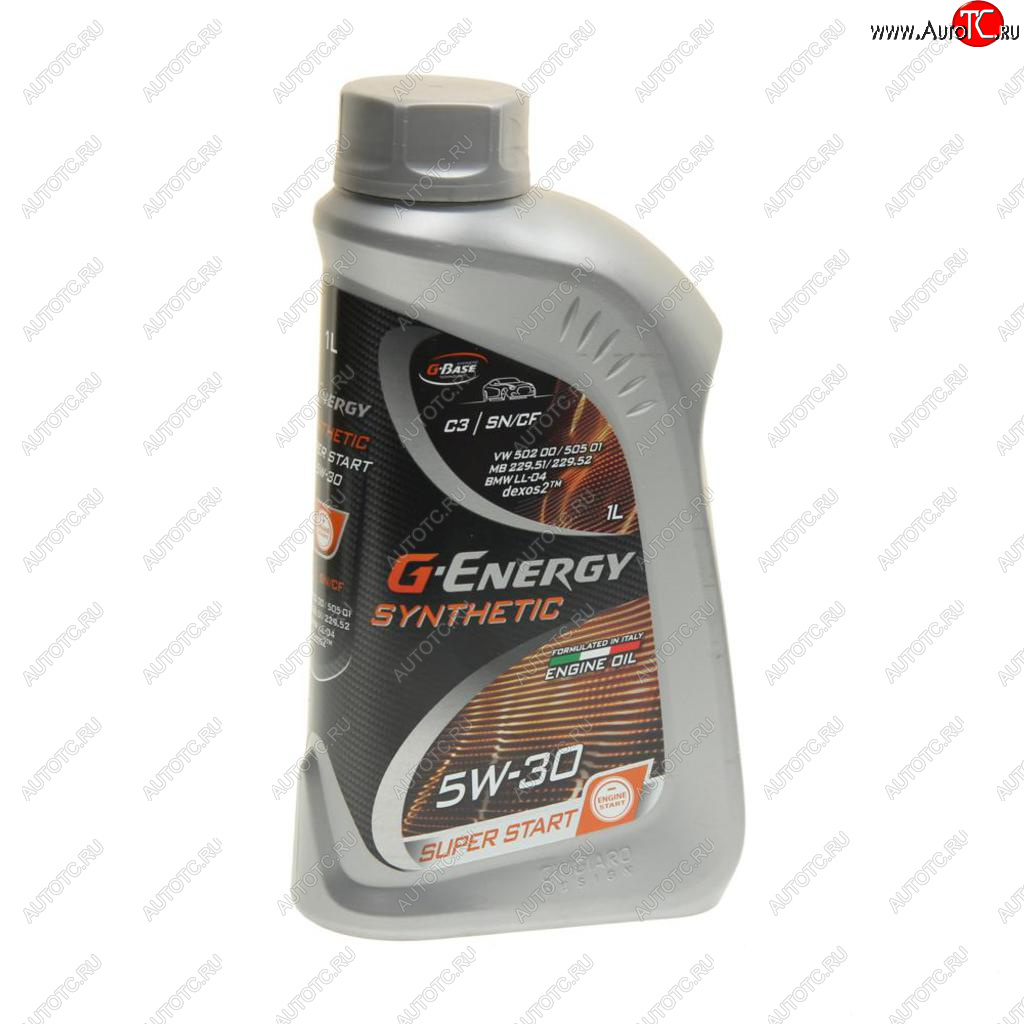 679 р. Масло моторное Synthetic Super Start SPC2C3 5W30 синт.1л G-ENERGY GAZPROMNEFT 0253142399  с доставкой в г. Майкоп