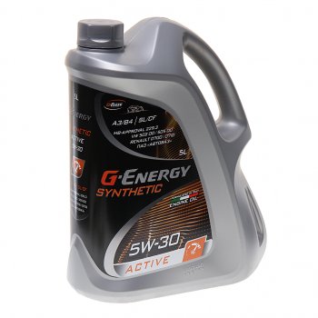 3 089 р. Масло моторное Synthetic Active SNCFA3B4 5W30 синт.5л G-ENERGY GAZPROMNEFT 0253142406  с доставкой в г. Майкоп. Увеличить фотографию 1