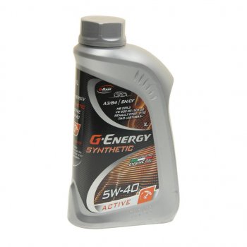 679 р. Масло моторное Synthetic Active SNCFA3B4 5W40 синт.1л G-ENERGY GAZPROMNEFT 0253142409  с доставкой в г. Майкоп. Увеличить фотографию 1