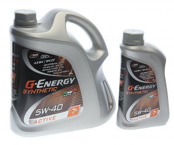 2 399 р. Масло моторное Synthetic Active SNCFA3B4 5W40 синт.4+1л G-ENERGY GAZPROMNEFT 0253142410a  с доставкой в г. Майкоп. Увеличить фотографию 1