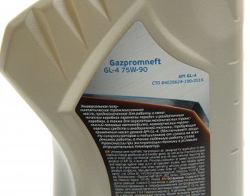 769 р. Масло трансмиссионное ТМ4-12 GL-4 75W90 псин.1л GAZPROMNEFT GAZPROMNEFT 0253651863  с доставкой в г. Майкоп. Увеличить фотографию 2