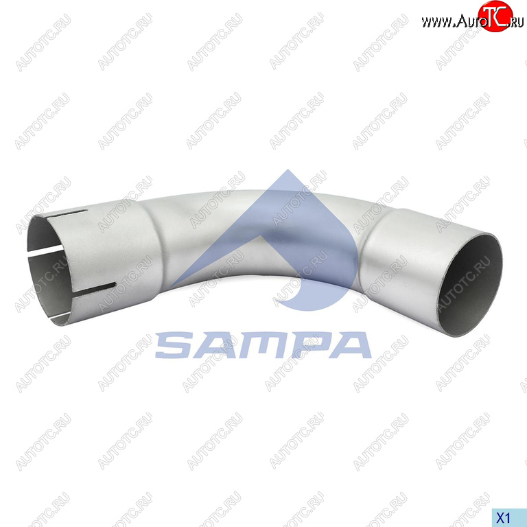 1 599 р. Труба глушителя промежуточная MAN TGL SAMPA SAMPA 025.372  с доставкой в г. Майкоп