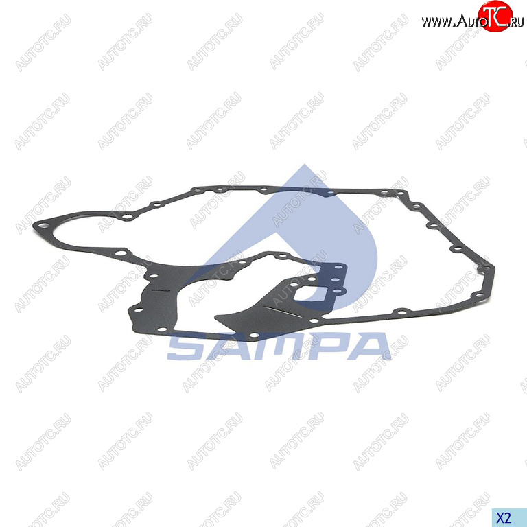 849 р. Прокладка MAN L2000,TGL,TGM дв.D0834,0836 крышки двигателя передней SAMPA SAMPA 025.458  с доставкой в г. Майкоп