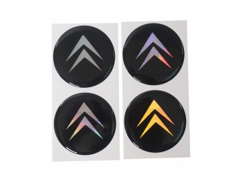 250 р. Эмблема диска колесного CITROEN (6см) комплект 4шт. AUTOSTICKERS 02564021966  с доставкой в г. Майкоп. Увеличить фотографию 1