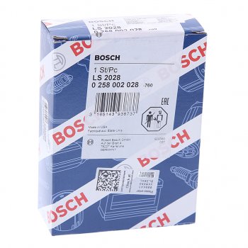 5 349 р. Датчик кислорода DAEWOO Nexia (09-),Leganza,Nubira CHEVROLET Lanos,Rezzo BOSCH BOSCH 0258002028  с доставкой в г. Майкоп. Увеличить фотографию 2