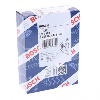 7 299 р. Датчик кислорода VW AUDI SEAT SKODA BOSCH BOSCH 0258003478  с доставкой в г. Майкоп. Увеличить фотографию 2