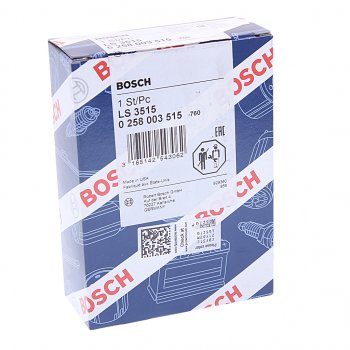 4 199 р. Датчик кислорода MERCEDES Vito (W638) BOSCH BOSCH 0258003515 BOSCH 0258003515  с доставкой в г. Майкоп. Увеличить фотографию 2