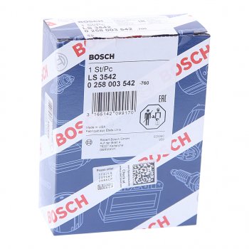 7 799 р. Датчик кислорода HONDA CR-V BOSCH BOSCH 0258003542  с доставкой в г. Майкоп. Увеличить фотографию 2