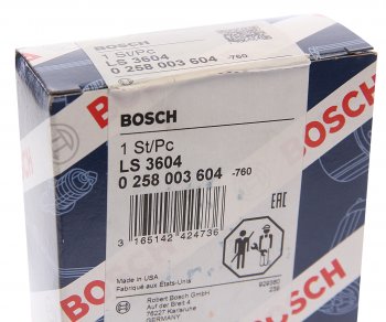 10 349 р. Датчик кислорода VW Golf (94-) BOSCH BOSCH 0258003604  с доставкой в г. Майкоп. Увеличить фотографию 3