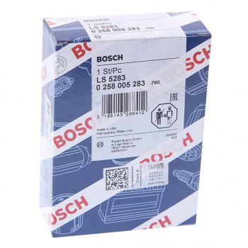 7 999 р. Датчик кислорода CITROEN C3 (до катализатора) BOSCH BOSCH 0258005283 BOSCH 0258005283  с доставкой в г. Майкоп. Увеличить фотографию 2