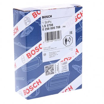 6 249 р. Датчик кислорода MAZDA MPV (03-) BOSCH BOSCH 0258005708  с доставкой в г. Майкоп. Увеличить фотографию 2