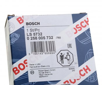 5 349 р. Датчик кислорода DAEWOO Matiz универсальный BOSCH BOSCH 0258005732 BOSCH 0258005732  с доставкой в г. Майкоп. Увеличить фотографию 3