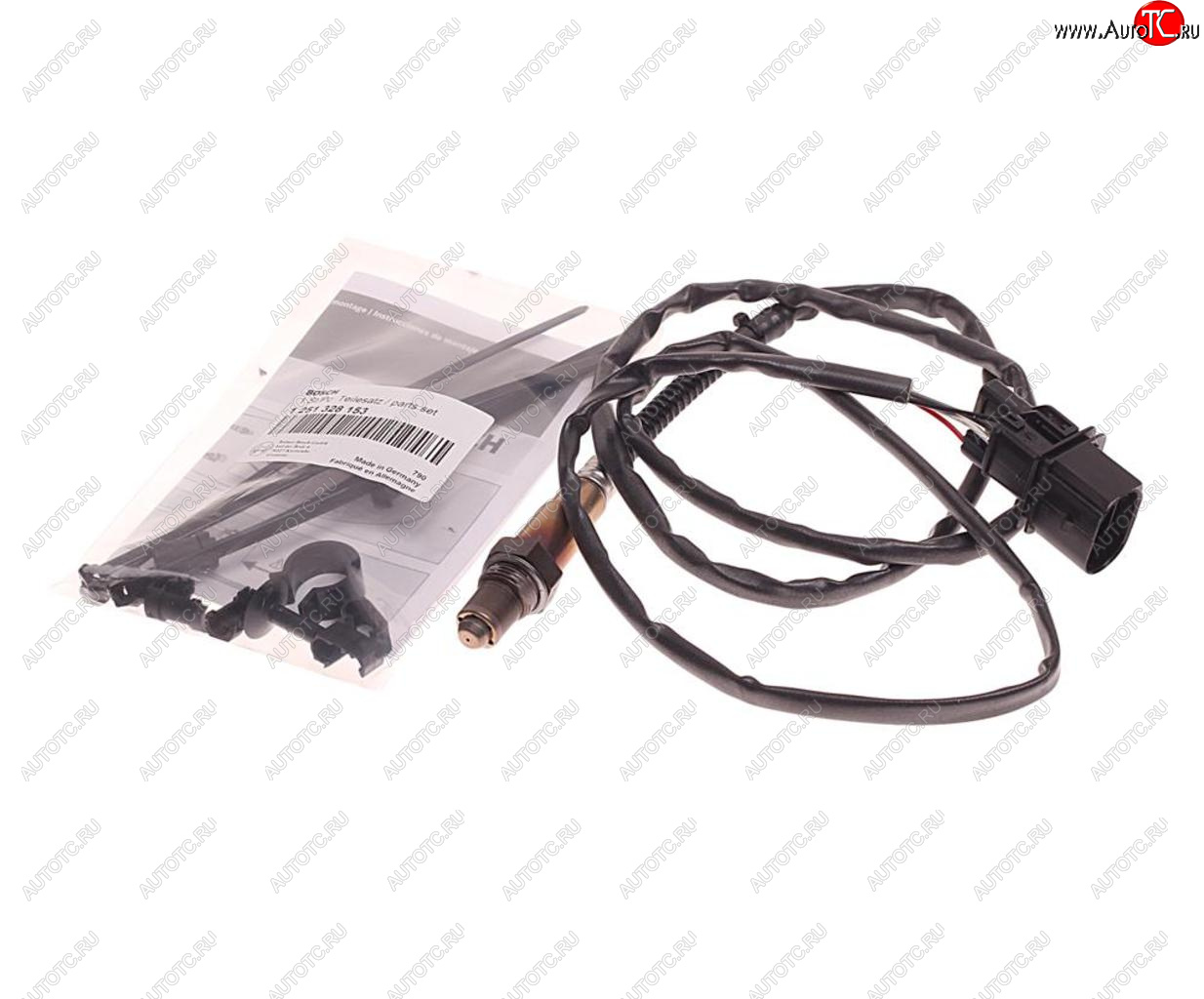 11 399 р. Датчик кислорода VW AUDI SEAT SKODA (BFQBCAAZGAZJ) до катализатора BOSCH BOSCH 0258007351  с доставкой в г. Майкоп