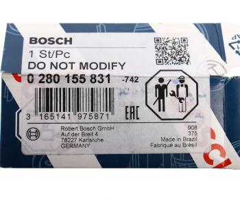 5 449 р. Форсунка VOLVO S60,S80,XC60,XC70,V70 топливная BOSCH BOSCH 0280155831 BOSCH 0280155831  с доставкой в г. Майкоп. Увеличить фотографию 6
