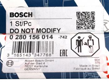 4 699 р. Форсунка MERCEDES C (W203) топливная BOSCH BOSCH 0280156014  с доставкой в г. Майкоп. Увеличить фотографию 6