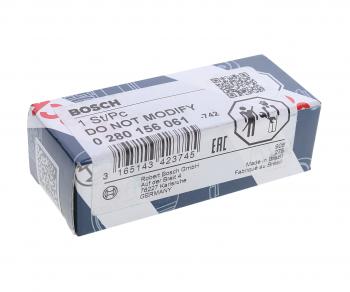 6 349 р. Форсунка VW Golf (12-14) SEAT Altea (11-13) SKODA Octavia (04-13) топливная BOSCH BOSCH 0280156061 BOSCH 0280156061  с доставкой в г. Майкоп. Увеличить фотографию 3