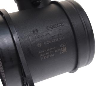 12 349 р. Датчик массового расхода воздуха VW Golf (02-08) Transporter (03-09) BOSCH BOSCH 0280218341  с доставкой в г. Майкоп. Увеличить фотографию 4
