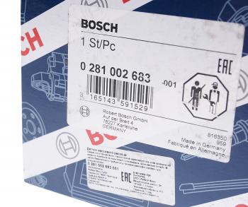 10 649 р. Датчик массового расхода воздуха CHEVROLET Captiva,Lacetti (03-08) BOSCH BOSCH 0281002683  с доставкой в г. Майкоп. Увеличить фотографию 6
