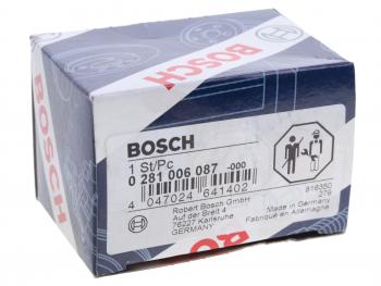 10 999 р. Датчик давления топлива MITSUBISHI Canter (06-) (4M42T1) (на рампе) BOSCH BOSCH 0281006087  с доставкой в г. Майкоп. Увеличить фотографию 3