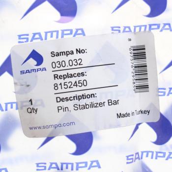 519 р. Палец VOLVO стабилизатора заднего SAMPA SAMPA 030.032  с доставкой в г. Майкоп. Увеличить фотографию 2