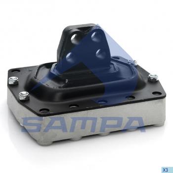 5 749 р. Подушка VOLVO двигателя задняя SAMPA SAMPA 030.211  с доставкой в г. Майкоп. Увеличить фотографию 1