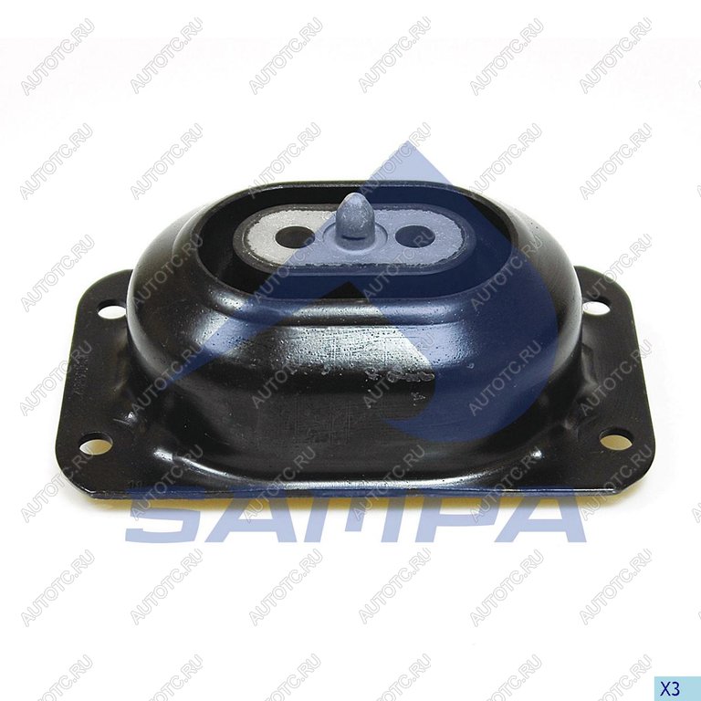 3 499 р. Подушка двигателя VOLVO FH,FM (дв.D9ABD12DD13A) передняя SAMPA SAMPA 030.286  с доставкой в г. Майкоп
