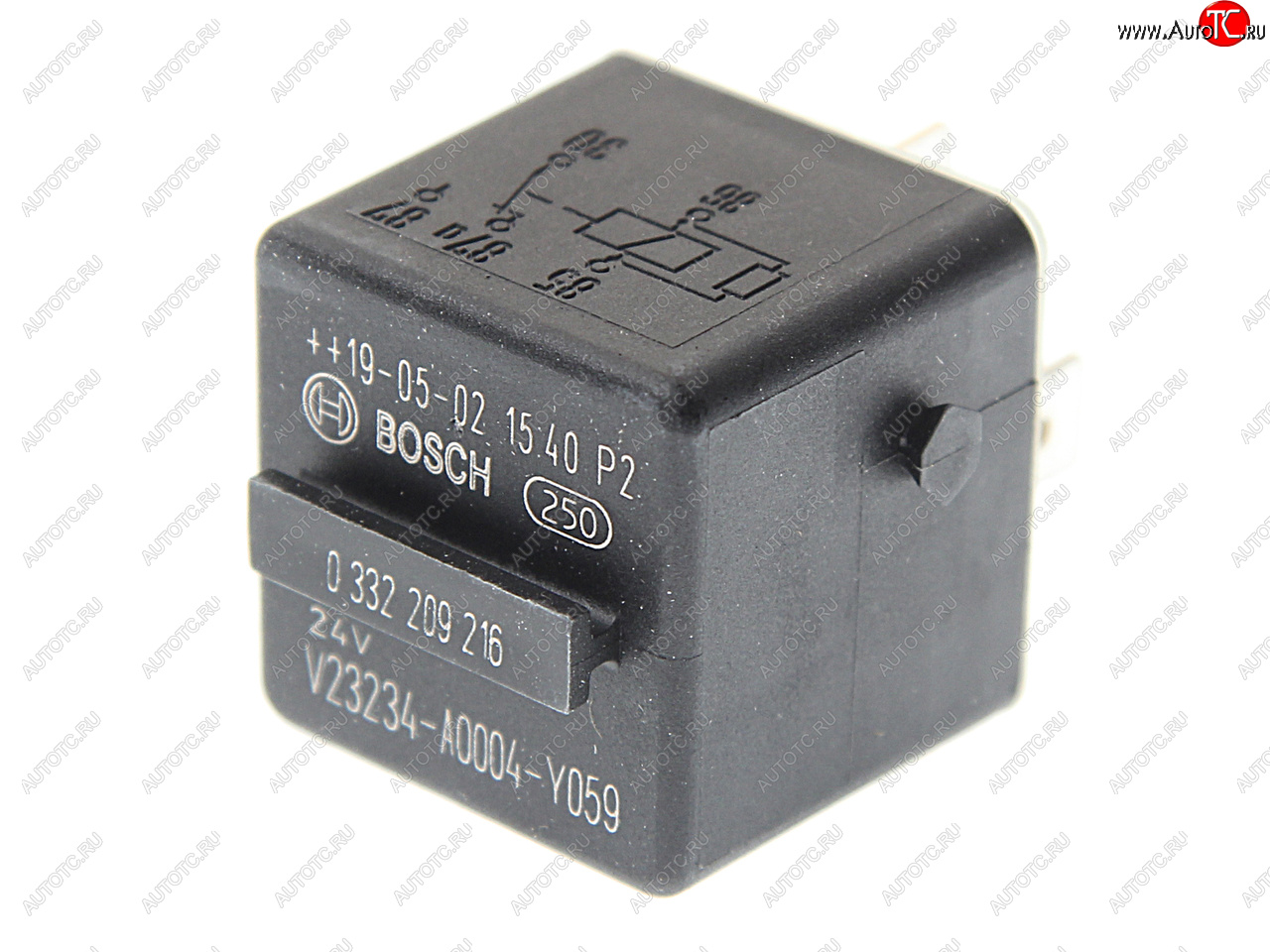819 р. Реле электромагнитное 24V 5-ти контактное (30A) BOSCH BOSCH 0332209216  с доставкой в г. Майкоп