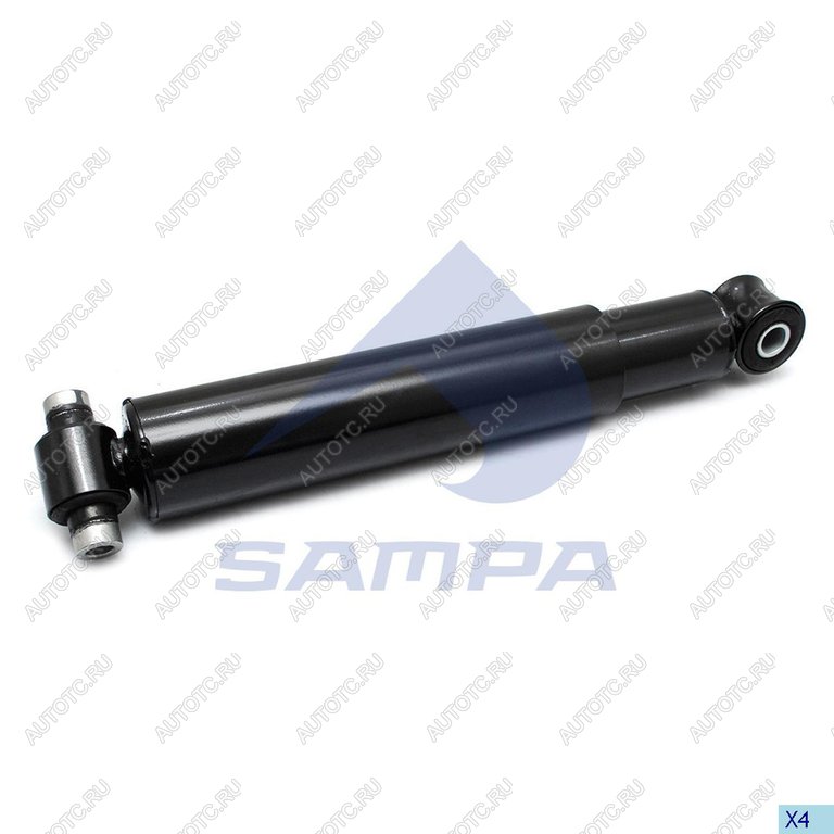 3 399 р. Амортизатор VOLVO FM,FH задний (470780 16х100 20х50 OO) SAMPA SAMPA 033.457-01  с доставкой в г. Майкоп