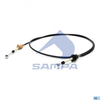 4 649 р. Трос VOLVO FM9,12 переключения КПП L=3085мм SAMPA SAMPA 033.462  с доставкой в г. Майкоп. Увеличить фотографию 1