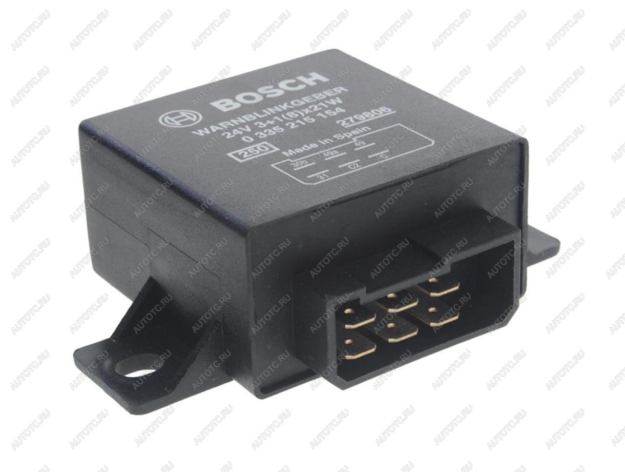6 349 р. Реле поворота MERCEDES MAN RENAULT VOLVO 24V (6 контактов) BOSCH BOSCH 0335215154  с доставкой в г. Майкоп