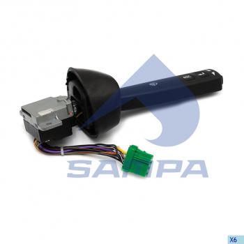 4 299 р. Переключатель подрулевой VOLVO стеклоочистителя SAMPA SAMPA 034.099  с доставкой в г. Майкоп. Увеличить фотографию 1