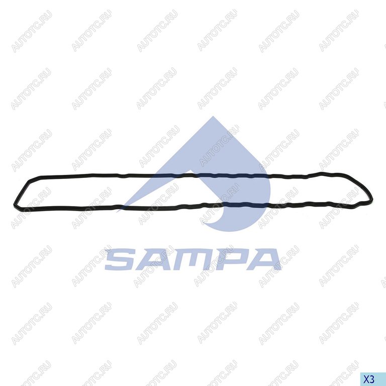 1 599 р. Прокладка VOLVO FH12 дв.D12D поддона масляного SAMPA SAMPA 034.275  с доставкой в г. Майкоп
