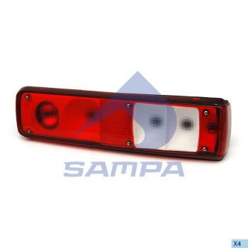 4 699 р. Фонарь задний RENAULT Premium VOLVO FE,FL правый (АМР-разъем сбоку) SAMPA SAMPA 034.343  с доставкой в г. Майкоп. Увеличить фотографию 1