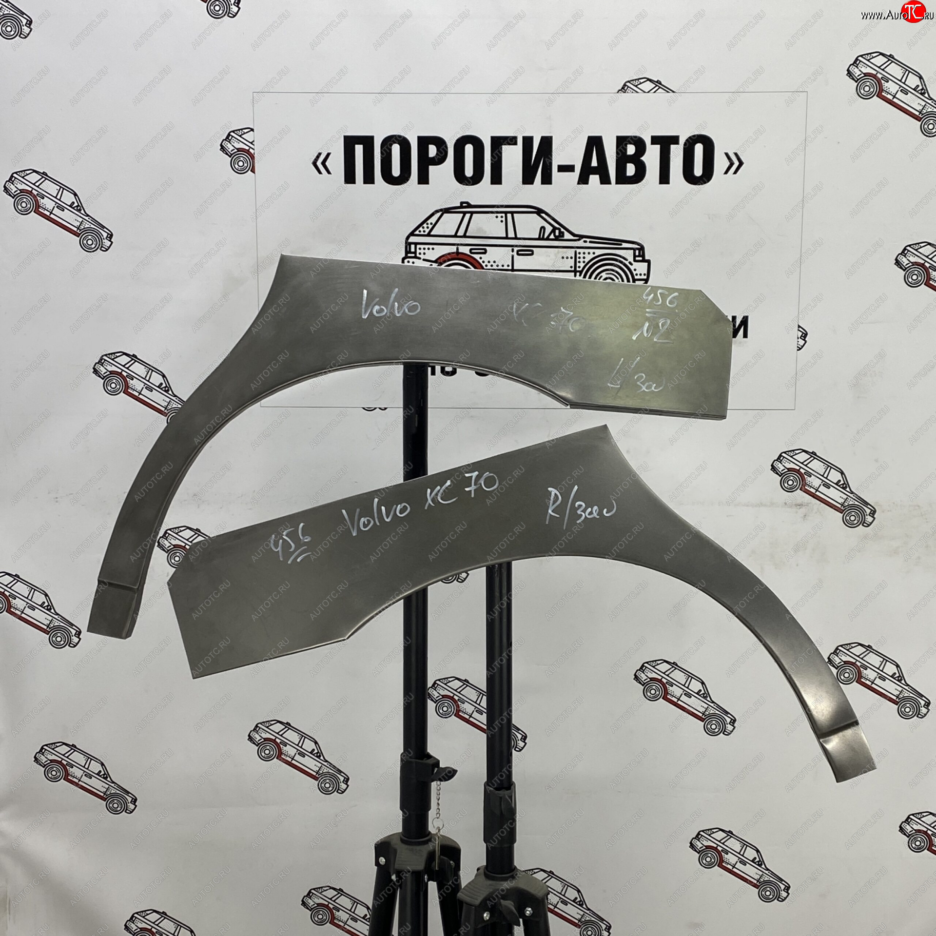 2 199 р. Ремонтные арки задних крыльев (Правая арка) Пороги-Авто Volvo XC70 (1997-2000) (холоднокатаная сталь 0,8мм)  с доставкой в г. Майкоп