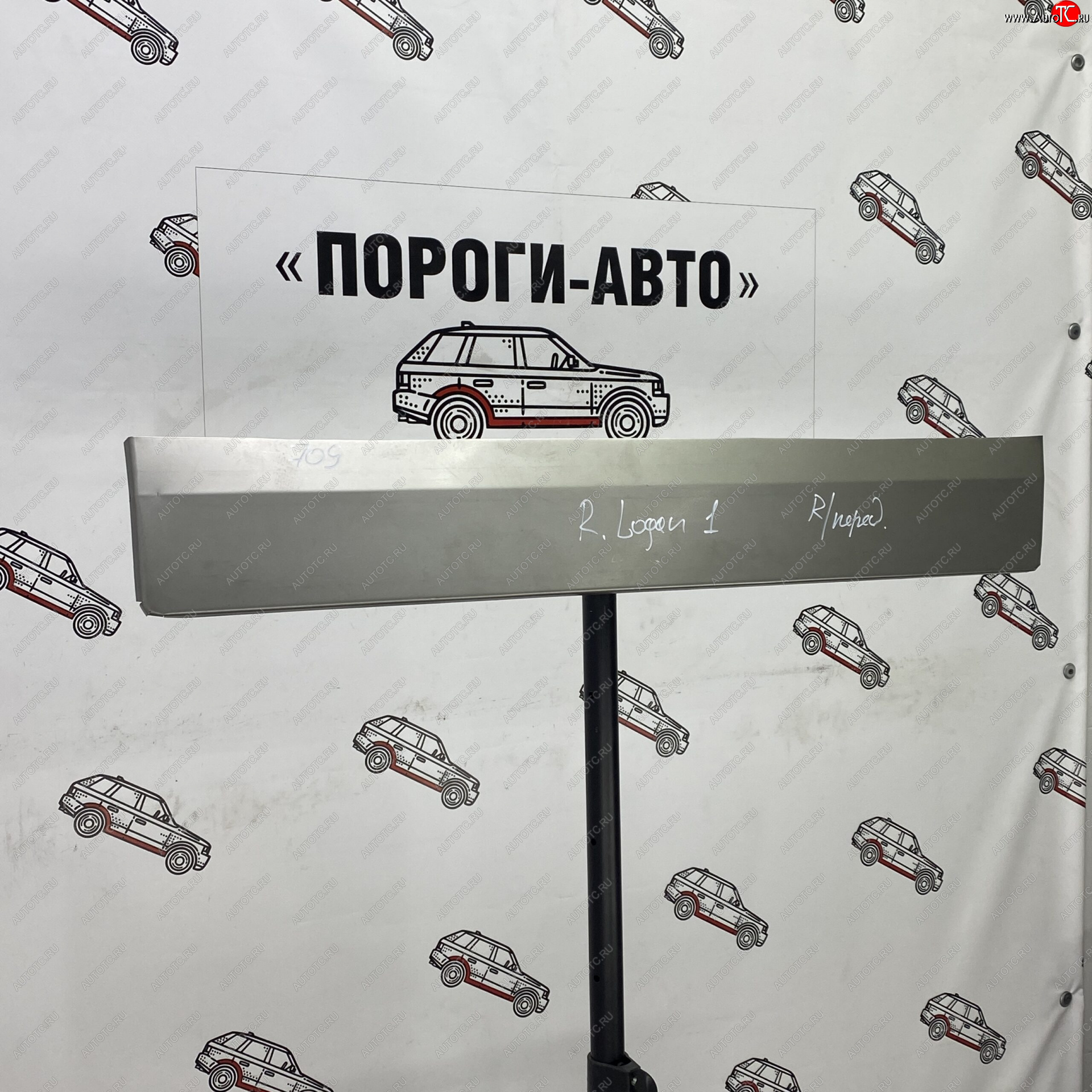 2 199 р. Ремкомплект передних дверей (Правая дверь) Пороги-Авто Renault Logan Stepway (2018-2025) (холоднокатаная сталь 0,8мм)  с доставкой в г. Майкоп