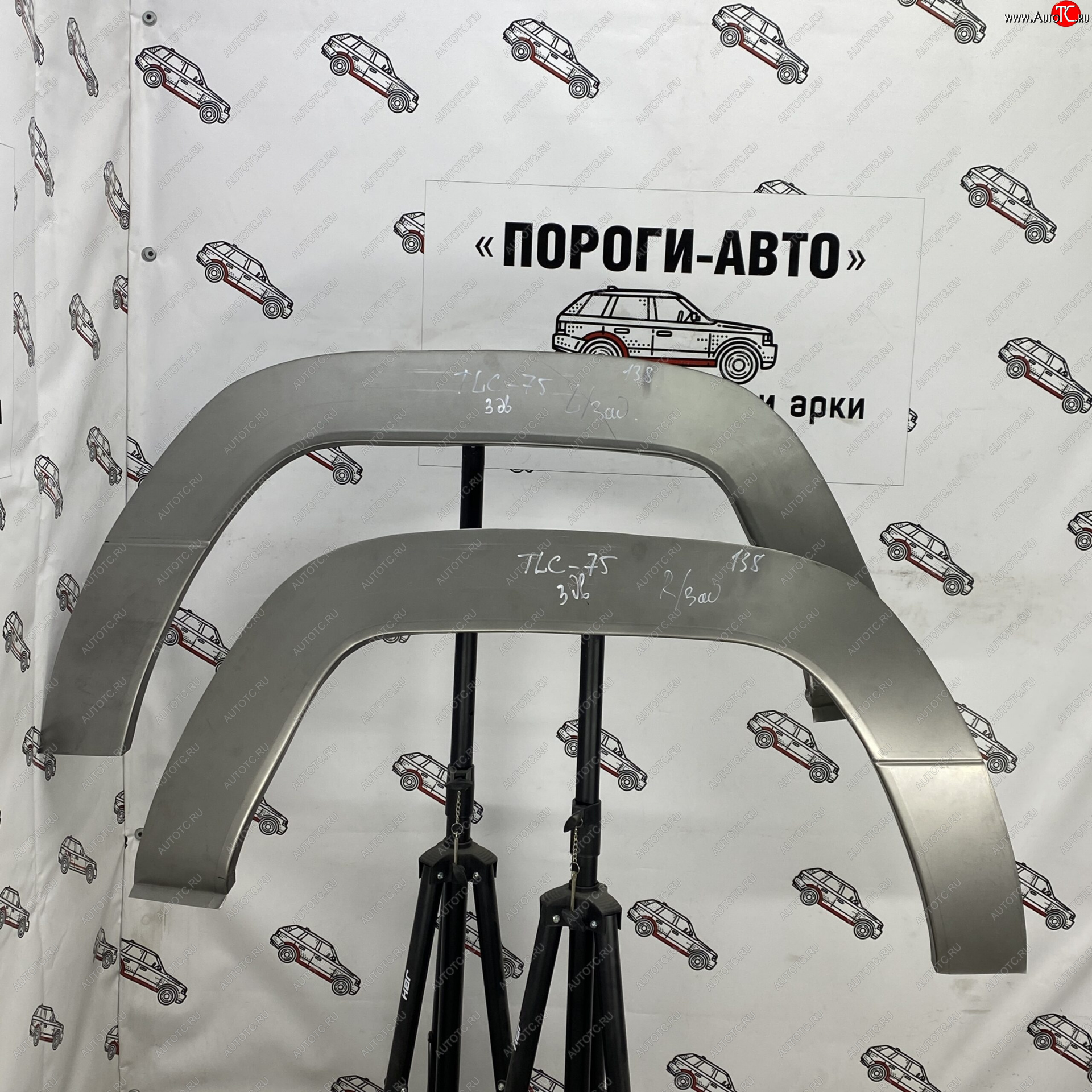 2 199 р. Ремонтные арки задних крыльев (Правая арка) Пороги-Авто  Toyota Land Cruiser  J70 (1984-2015) 5 дв. дорестайлинг, 5 дв. 1-ый рестайлинг, 3 дв. 2-ой рестайлинг, 5 дв. 3-ий рестайлинг (холоднокатаная сталь 0,8мм)  с доставкой в г. Майкоп