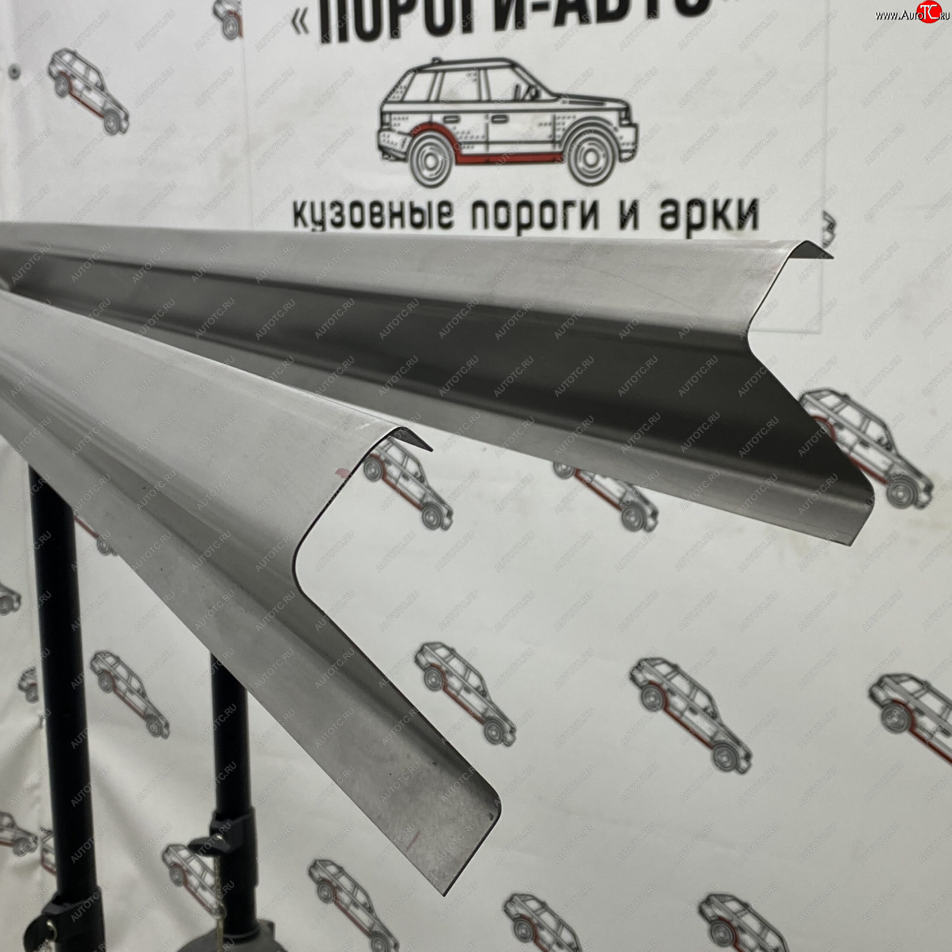 3 399 р. Ремкомплект внутренних порогов (ответка, 2 шт) ПОРОГИ-АВТО ГАЗ 31105 Волга рестайлинг (2007-2009) (холоднокатаная сталь 1 мм)  с доставкой в г. Майкоп